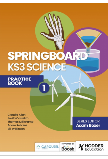 Springboard: KS3 Science Practice Book 1 - Humanitas