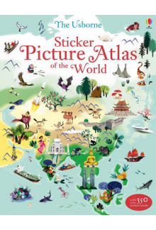 Sticker Picture Atlas of theWorld - Humanitas