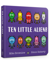 Ten Little Aliens Board Book - Humanitas