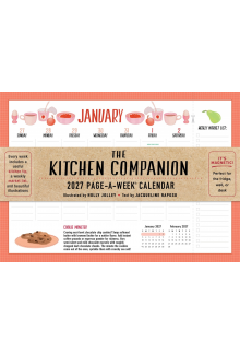 The Kitchen Companion Page-A-Week Calendar 2027 - Humanitas