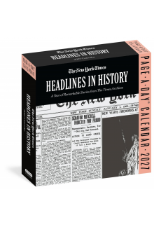 The New York Times Headlines in History Page-A-Day® Calendar 2027 - Humanitas