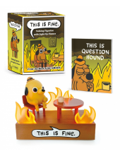 This Is Fine Talking Figurine - Humanitas