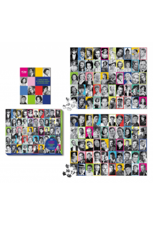Turner Classic Movies: Leading Ladies/Leading Men 2-in-1 Doubled-Sided 500-Piece Puzzle - Humanitas