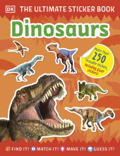 Ultimate Sticker Book Dinosaurs - Humanitas