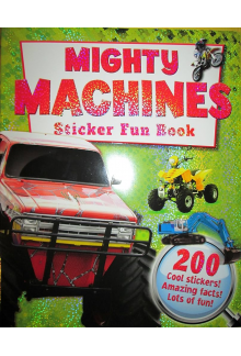 Mighty Machines Sticker Fun Book - Humanitas