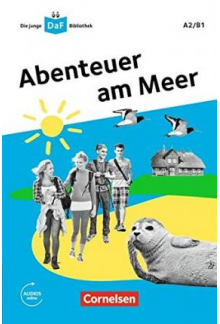 DaF Bib. jun. A2/B1 Abenteueram Meer + Audios Online Pk - Humanitas