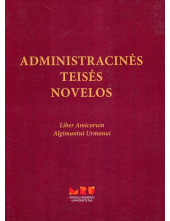 Administracinės teisės novelos - Humanitas