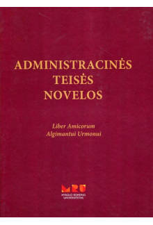 Administracinės teisės novelos - Humanitas