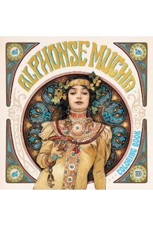 Alphonse Mucha Coloring Book - Humanitas