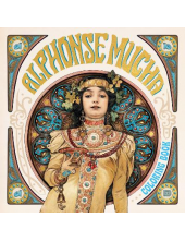 Alphonse Mucha Coloring Book - Humanitas