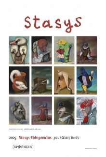 Stasys. Kalendorius 2025. Paukščiai - Humanitas