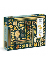 The Art of Pasta 1000 Piece Puzzle with Shaped Pieces - Humanitas