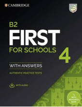 B2 First for Schools 4 Student's Book with Answers with Audio with Resource Bank - Humanitas