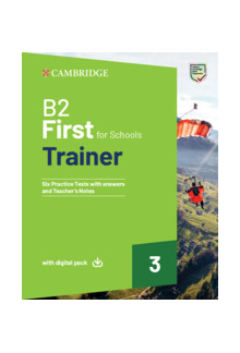 B2 First For Schools Trainer 3 with Answers with Digital Pack - Humanitas