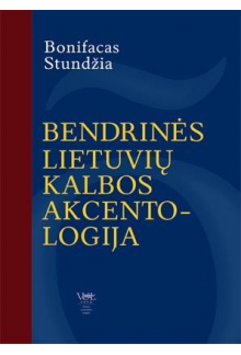Bendrinės lietuvių kalbos akce ntologija - Humanitas