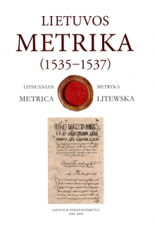 Lietuvos Metrika (1535-1537)Kn. 19(19) - Humanitas