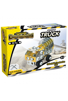 BMS Construct It Kit Mini- Cem ent Truck 98 pcs - Humanitas
