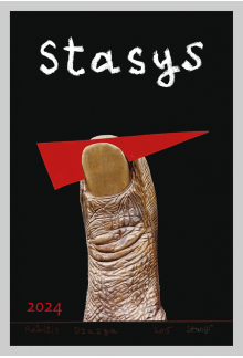 Stasys. Kalendorius 2024. Koliažai - Humanitas