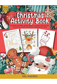 Christmas Activity Book for Kids Age 6-10 - Humanitas