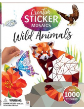 Creative Sticker Mosaics: Wild Animals - Humanitas