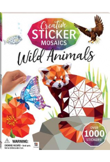 Creative Sticker Mosaics: Wild Animals - Humanitas