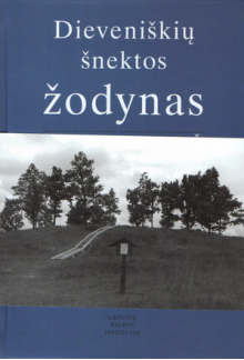 Dieveniškių šnektos žodynasN-Ž - Humanitas