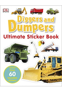 Diggers and Dumpers Ultimate Stickers Book - Humanitas