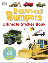 Diggers and Dumpers Ultimate Stickers Book - Humanitas