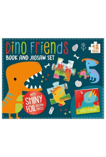 Dino Friends Book and Jigsaw Box Set Humanitas