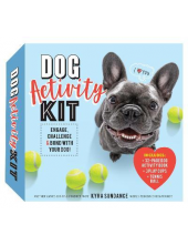 Dog Activity Kit: Activity Boo k, 3 Play Cups, Tennis Ball - Humanitas