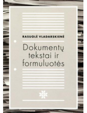 Dokumentų tekstai ir formuluotės - Humanitas