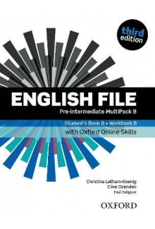 English File: Pre-Intermediate: Student's Book/Workbook MultiPack B with Oxford Online Skills - Humanitas