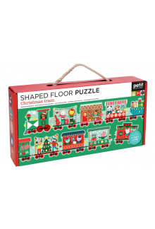 Christmas Train Shaped Floor P uzzle - Humanitas