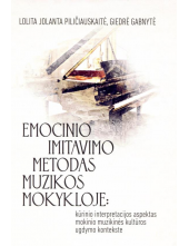 Emocinio imitavimo metodas muzikos mokykloje - Humanitas