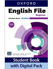 English File  Beginner Student Book with Digital Pack (vadovėlis, 5th. edition) - Humanitas