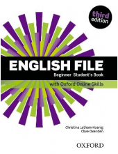 English File Beginner Students Book with Oxford Online Skills (vadovėlis, 3rd edition) - Humanitas