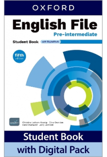 English File Pre-Intermediate Student Book with Digital Pack (vadovėlis, 5th. edition) - Humanitas