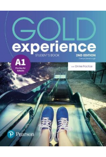 Gold Experience (2nd Edition) A1 Student's Book (vadovėlis) with Online Practice - Humanitas