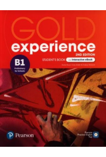 Gold Experience (2nd Edition) B1 Student's Book (vadovėlis) & Interactive eBook - Humanitas