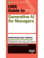 HBR Guide to Generative AI for Managers - Humanitas