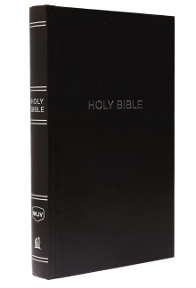 Holy Bible (NKJV); Black, Red Letter, Comfort Print - Humanitas