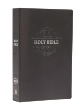 Holy Bible (NKJV): Soft Touch edition, Black - Humanitas
