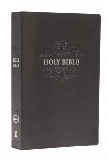 Holy Bible (NKJV): Soft Touch edition, Black - Humanitas