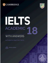 IELTS 18 Academic Student's Book with Answers with Audio with Resource Bank: Authentic Practice Tests - Humanitas