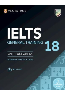 IELTS 18 General Training Student's Book with Answers with Audio with Resource Bank - Humanitas