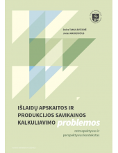 Išlaidų apskaitos ir produkcijos savikainos kalkuliavimo problemos - Humanitas