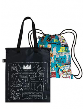 Jean Michel Basquiat duo backpack - Humanitas
