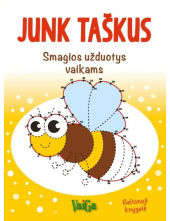 Junk taškus. Smagios užduotys vaikams. Geltonoji knygelė - Humanitas