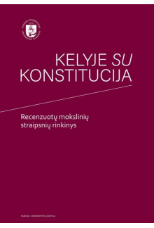 Kelyje su Konstitucija:recenzu otų mokslinių straipsnių rinki - Humanitas