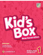 Kid's Box New Generation Level 1 Activity Book with Digital Pack (pratybos) - Humanitas